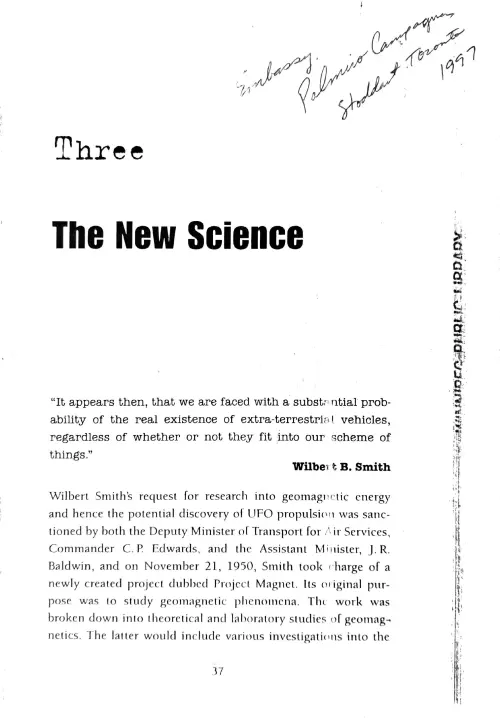 First page of Canadian Embassy correspondence