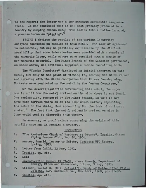 First page of Wilbert Smith Archives Files Box 1131 19 1131-19-p019