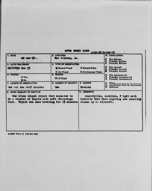 First page of 1957.11 - 6779269 - New Orleans, La