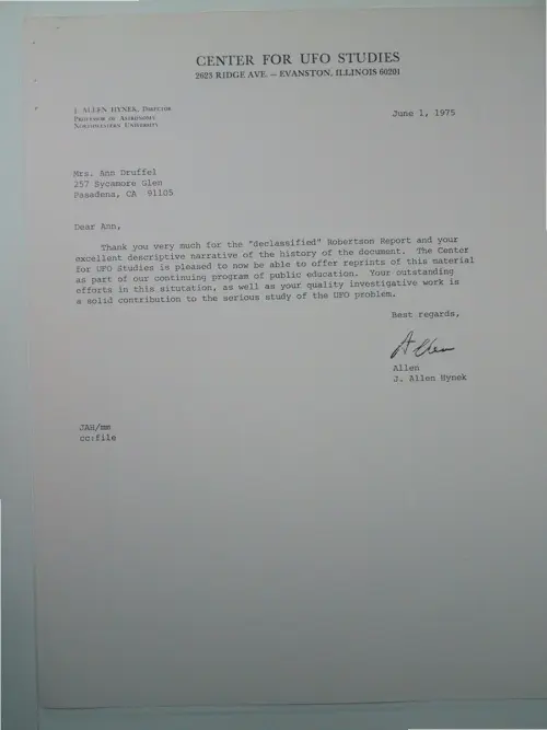 First page of Wilbert Smith Archives Files Box 1136 09 1136-09-p048