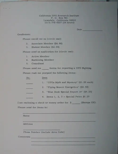 First page of Wilbert Smith Archives Files Box 1130 17 1130-17-p032