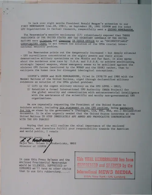First page of Wilbert Smith Archives Files Box 1130 21 1130-21-p080