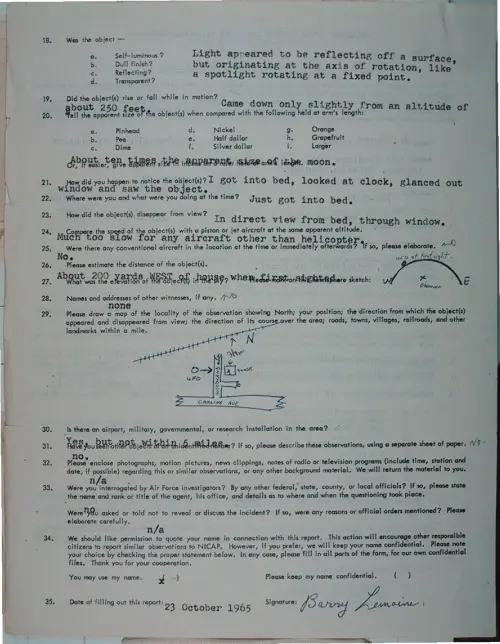 First page of Wilbert Smith Archives Files Box 1131 08 1131-08-p025