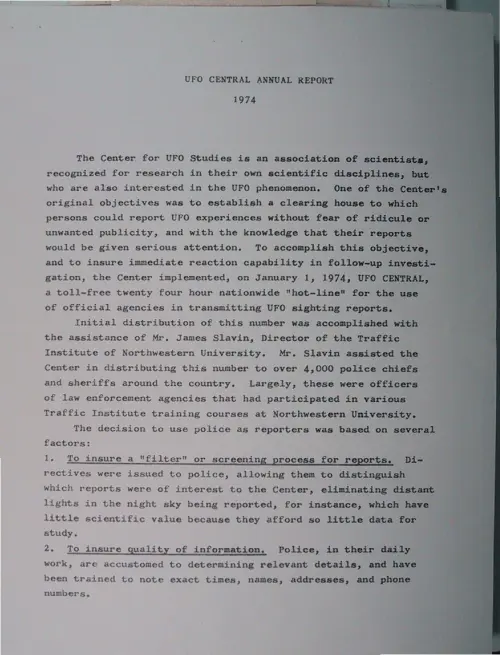 First page of Wilbert Smith Archives Files Box 1130 10 1130-10-p147