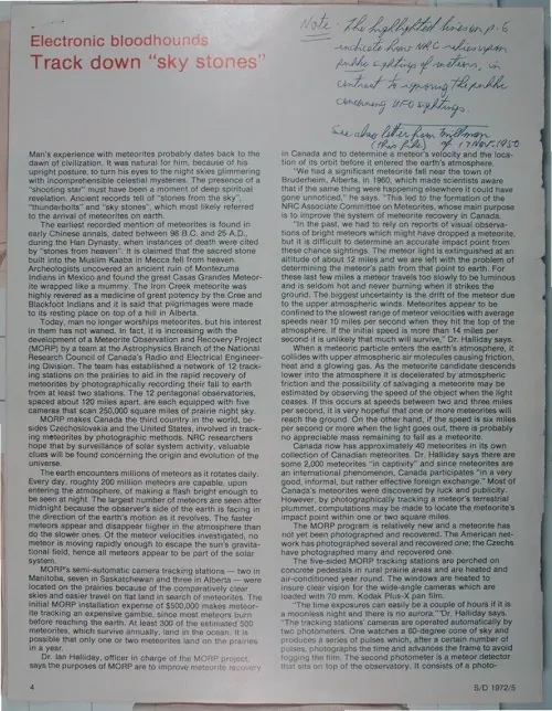 First page of Wilbert Smith Archives Files Box 1131 06 1131-06-p049