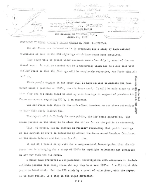 First page of Ford Ford Library 4