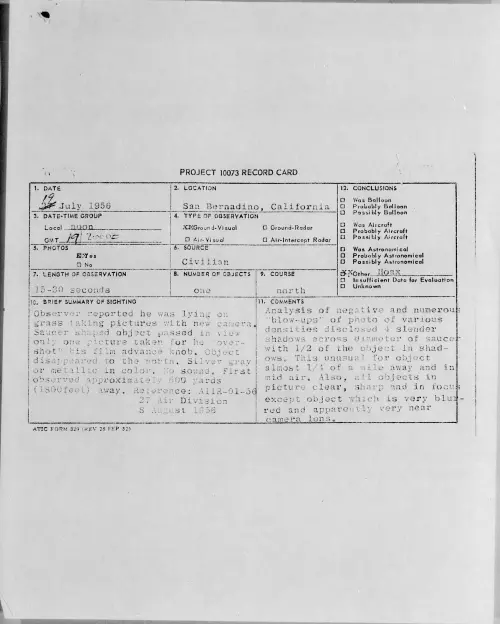 First page of 1956.07 - 6787274 - San Bernandino, California