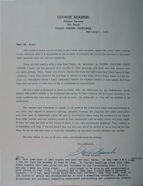First page of Wilbert Smith Archives Files Box 1130 04 1130-04-p085