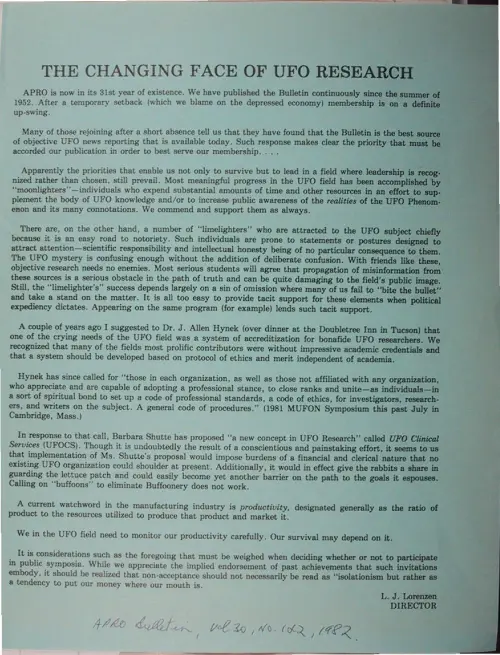 First page of Wilbert Smith Archives Files Box 1130 05 1130-05-p009
