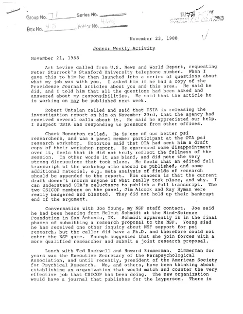 First page of Bill Clinton C.B. Scott Jones C.B. Scott Jones 1