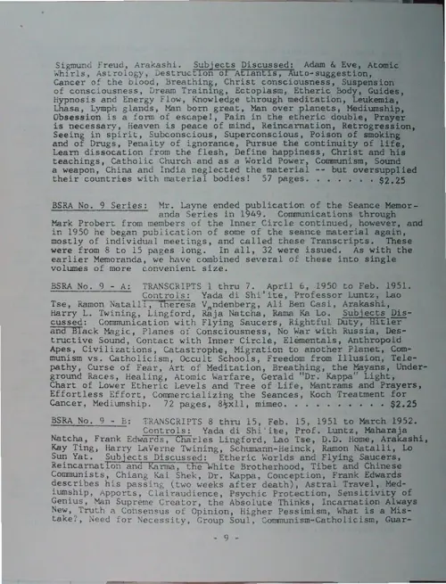 First page of Wilbert Smith Archives Files Box 1130 07 1130-07-p010