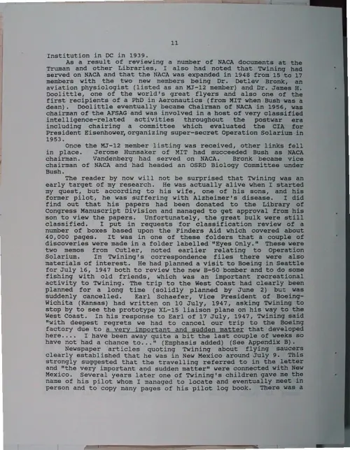 First page of Wilbert Smith Archives Files Box 1131 03 1131-03-p056