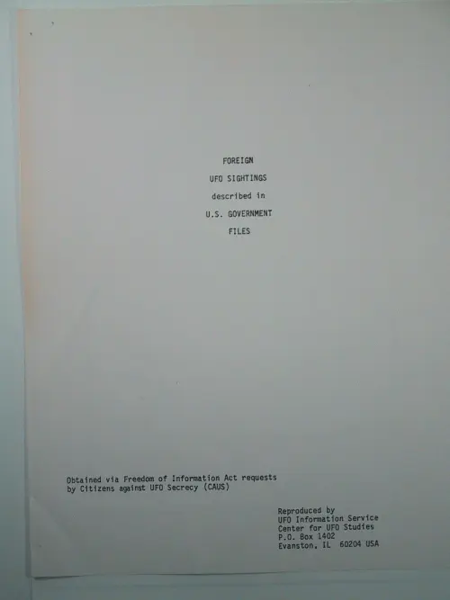 First page of Wilbert Smith Archives Files Box 1136 10 1136-10-p001