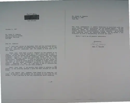 First page of Wilbert Smith Archives Files Box 1131 15 1131-15-p002
