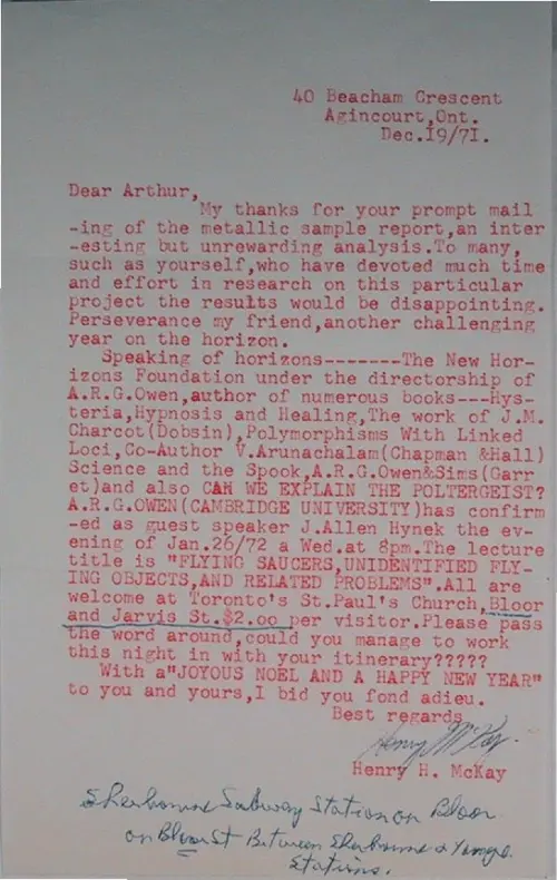 First page of Wilbert Smith Archives Files Box 1131 01 1131-01-p024