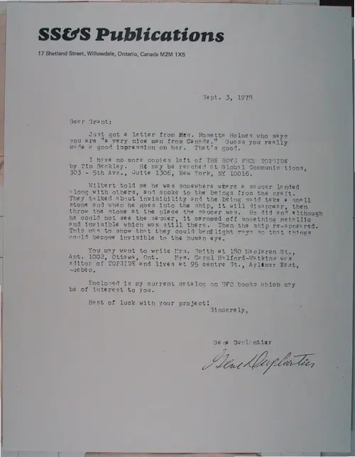 First page of Wilbert Smith Archives Files Box 1131 10 1131-10-p034
