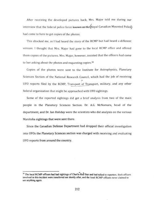 First page of Canada Charlie Red Star 6