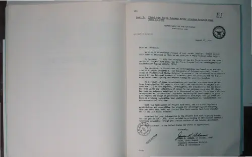 First page of Wilbert Smith Archives Files Box 1136 05 1136-05-p109