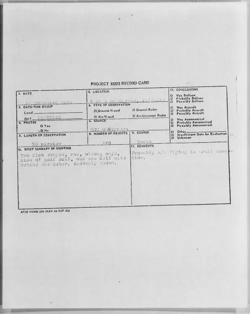 First page of 1958.11 - 7202652 - 2 Mi W Of Darwin, Illinois