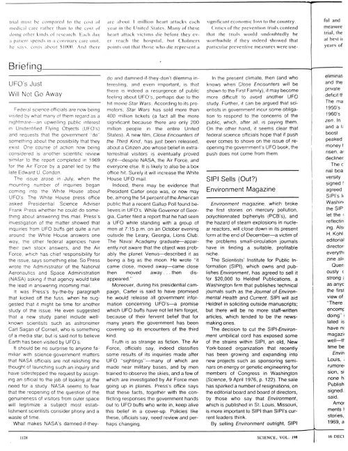First page of Jimmy Carter Close Encounters