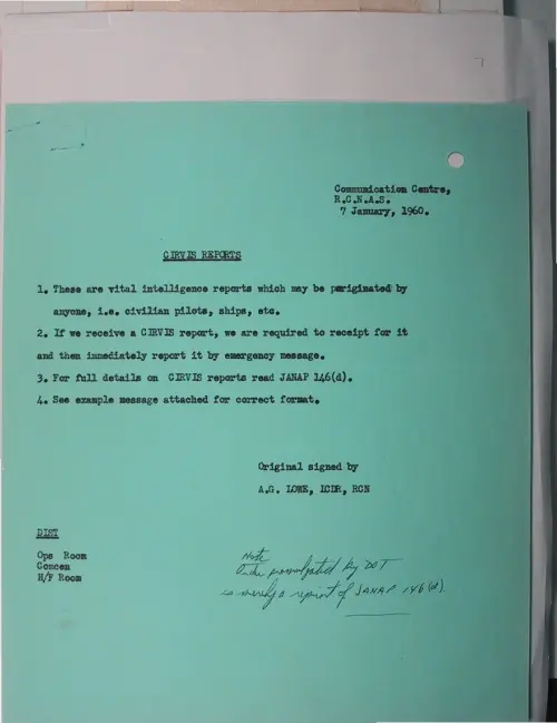 First page of Wilbert Smith Archives Files Box 1130 18 1130-18-p125
