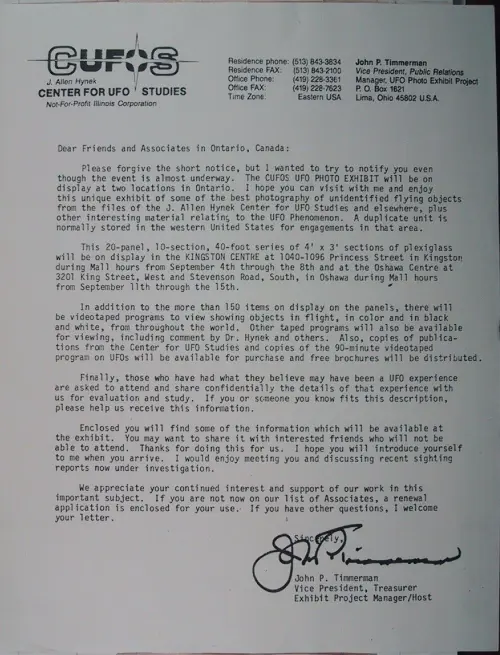 First page of Wilbert Smith Archives Files Box 1130 10 1130-10-p012