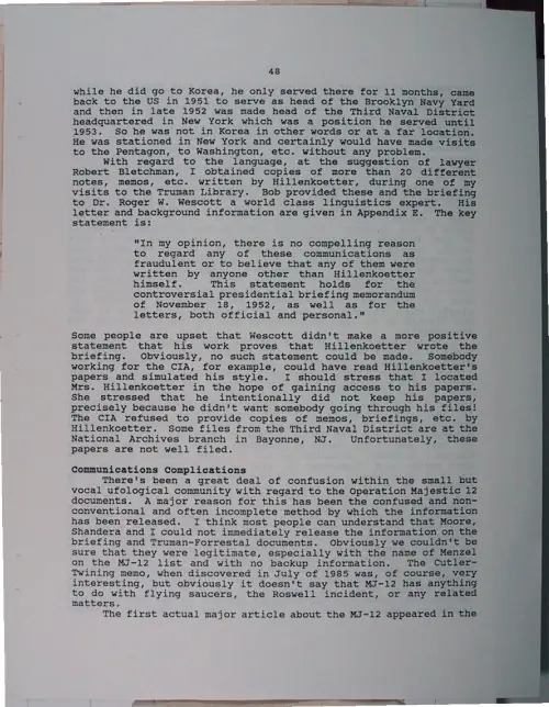 First page of Wilbert Smith Archives Files Box 1131 03 1131-03-p093