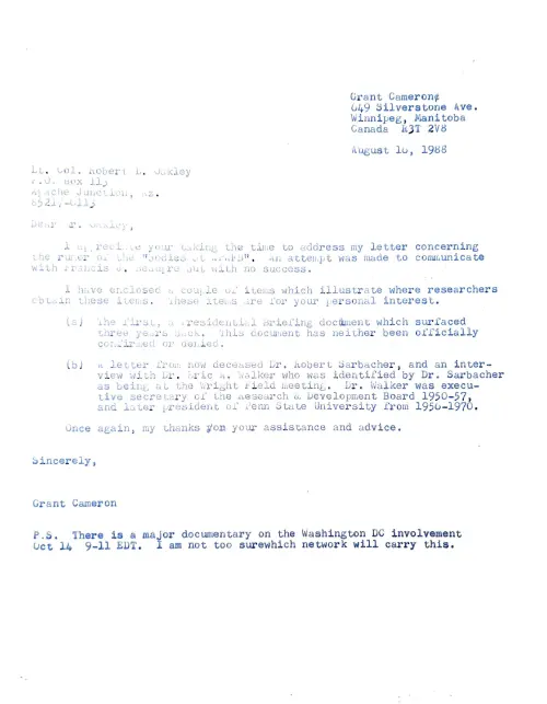 First page of Bill Moore WPAFB