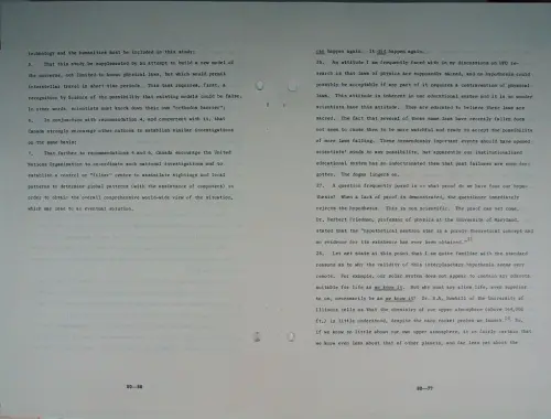 First page of Wilbert Smith Archives Files Box 1130 11 1130-11-p014