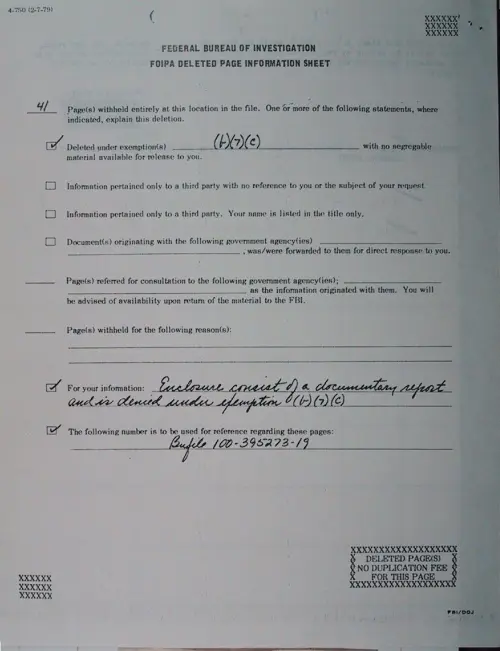 First page of Wilbert Smith Archives Files Box 1130 04 1130-04-p061