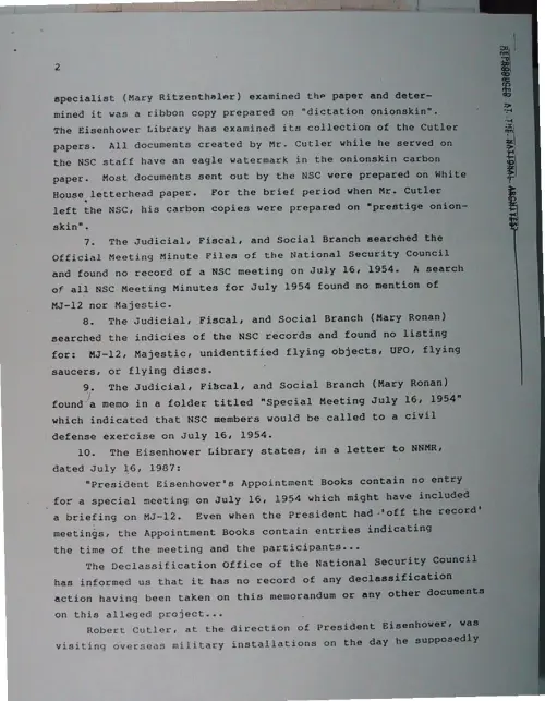 First page of Wilbert Smith Archives Files Box 1131 02 1131-02-p148