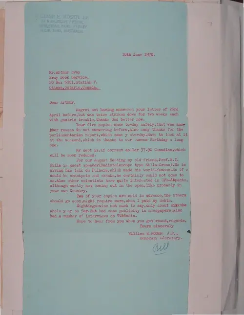 First page of Wilbert Smith Archives Files Box 1131 04 1131-04-p021