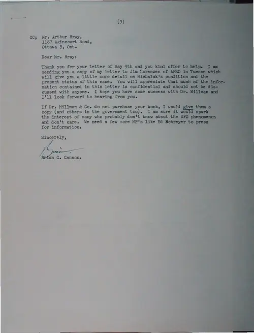 First page of Wilbert Smith Archives Files Box 1130 09 1130-09-p049