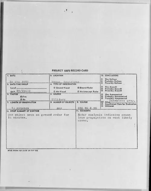 First page of 1957.05 - 6790244 - Houma, Louisiana