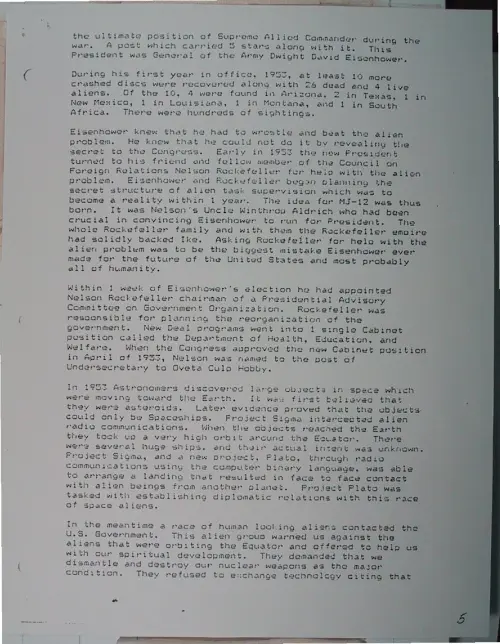 First page of Wilbert Smith Archives Files Box 1131 03 1131-03-p173