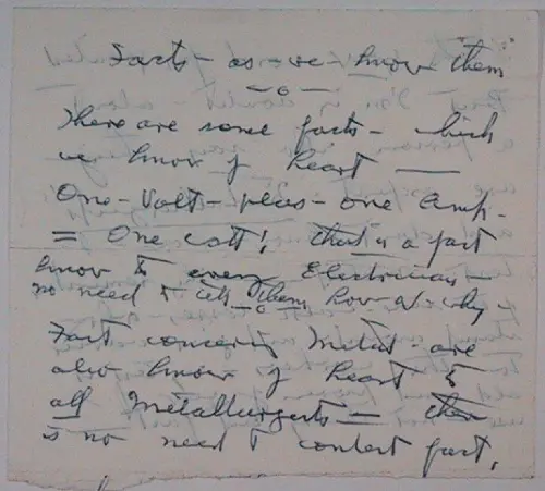 First page of Wilbert Smith Archives Files Box 1131 19 1131-19-p164