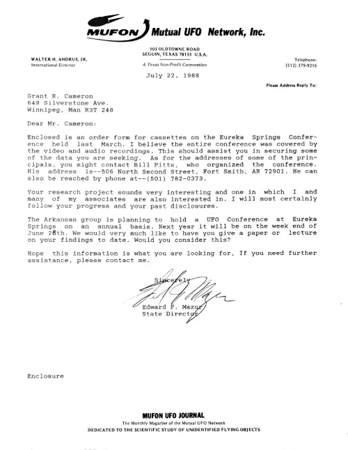 First page of Presidents Presidents and UFOs 1