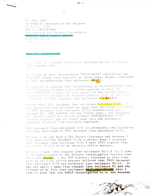 First page of Bill Moore Lee Graham LeeGraham CIA