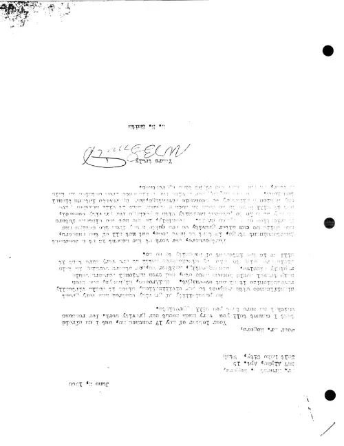 First page of Canada Wilbert Smith Correspondence 2