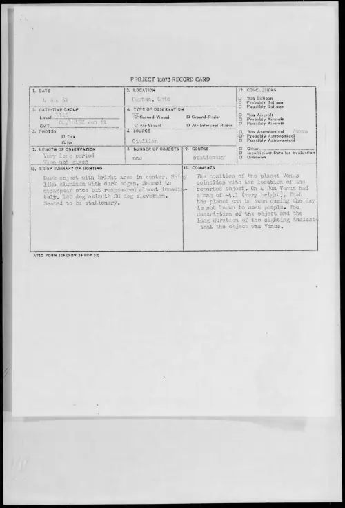 First page of 1961.06 - 8689314 - Dayton, Ohio