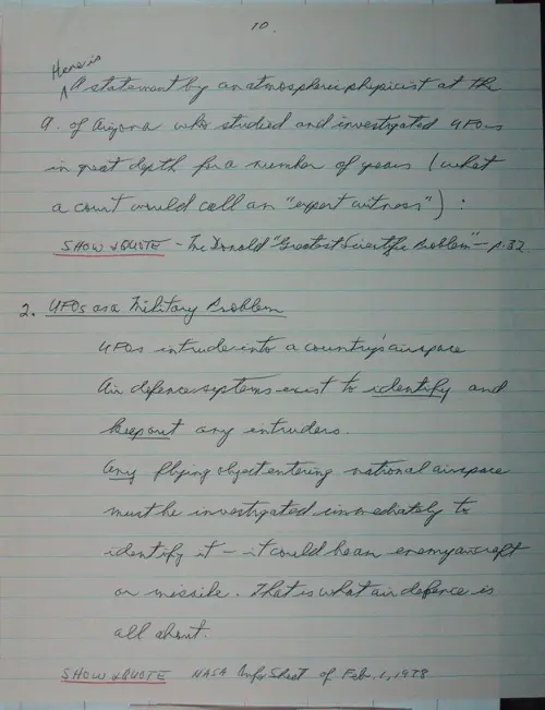 First page of Wilbert Smith Archives Files Box 1130 03 1130-03-p010