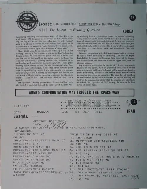First page of Wilbert Smith Archives Files Box 1130 21 1130-21-p074