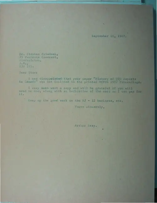 First page of Wilbert Smith Archives Files Box 1130 17 1130-17-p001