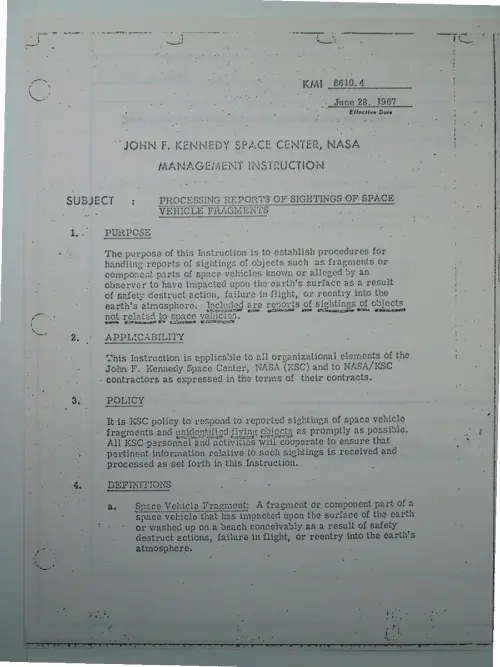 First page of Wilbert Smith Archives Files Box 1136 15 1136-15-p002