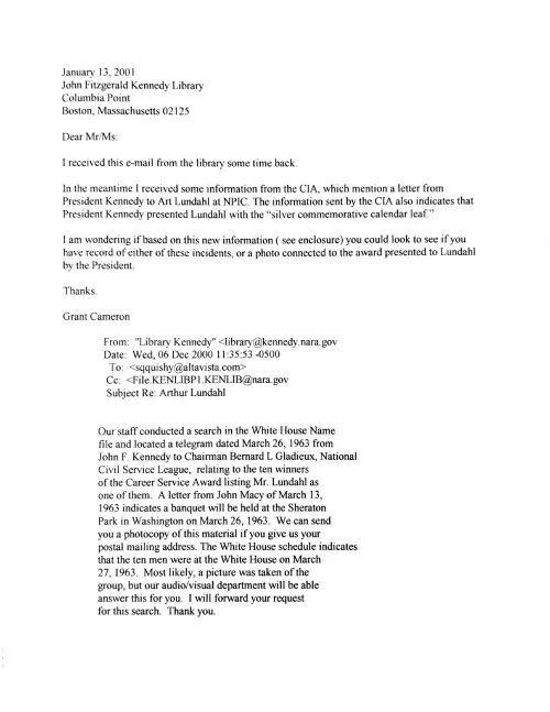First page of Kennedy Kennedy General 4