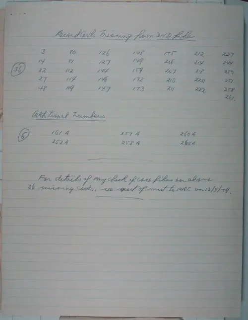 First page of Wilbert Smith Archives Files Box 1131 06 1131-06-p009