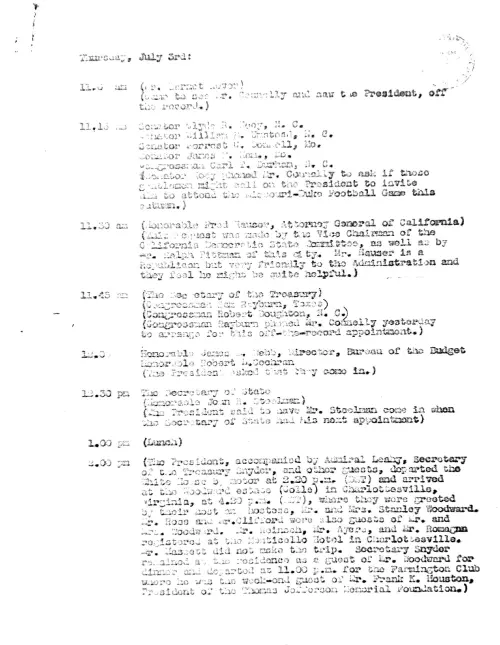First page of Truman Truman Timeline 2