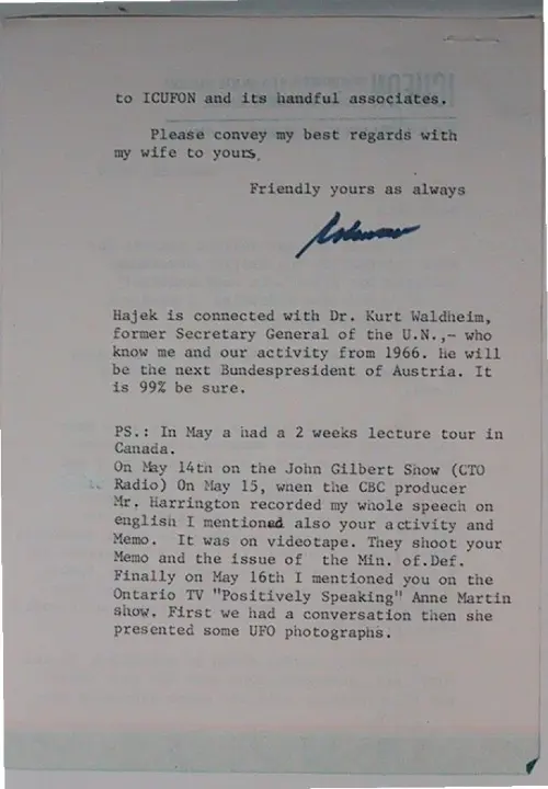 First page of Wilbert Smith Archives Files Box 1130 21 1130-21-p215
