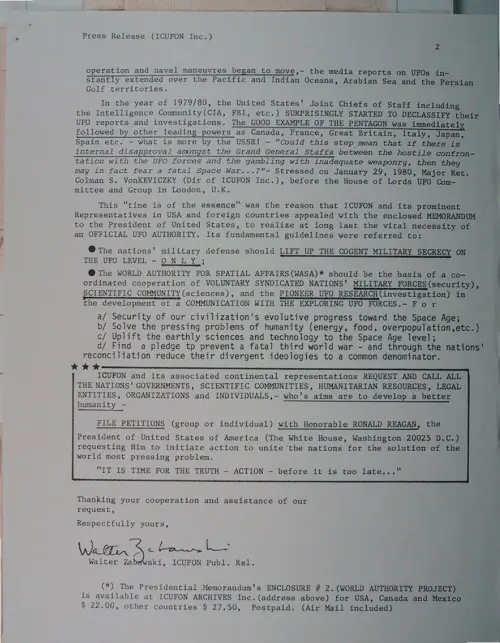 First page of Wilbert Smith Archives Files Box 1130 21 1130-21-p104