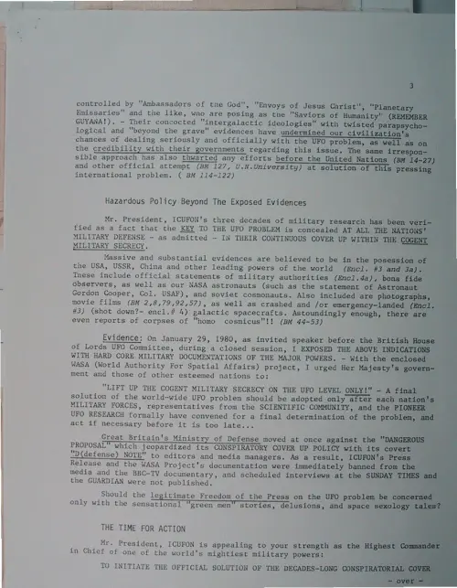 First page of Wilbert Smith Archives Files Box 1130 21 1130-21-p118